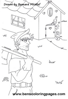 coloring pages fable