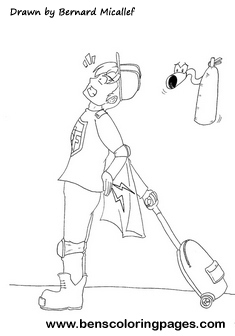 School bag roller type