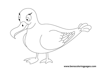 kids handout seagull