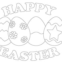 Easter coloring page - ScrapColoring - Free Online Coloring Pages