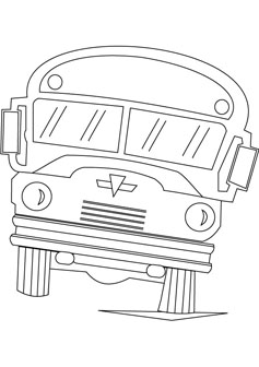 bus drawing