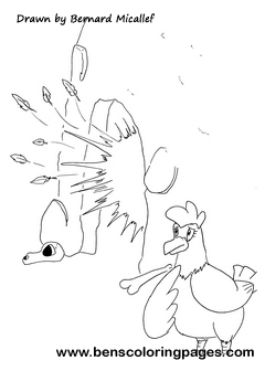 chicken licken story book